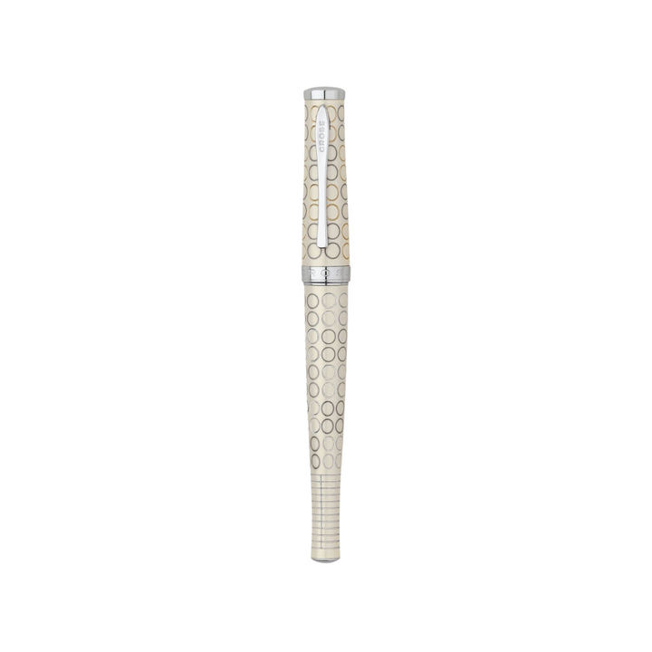 Cross Sauvage Forever Fountain Pen - Ivory — nib close-up
