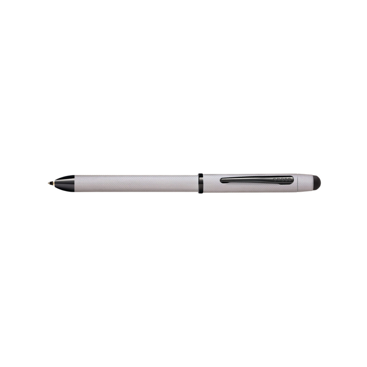 Cross Tech3+ Brushed Chrome PVD Multifunction Pen — Cross ballpoint pen — reliable smooth-writing everyday pen, at Cityluxe Singapore