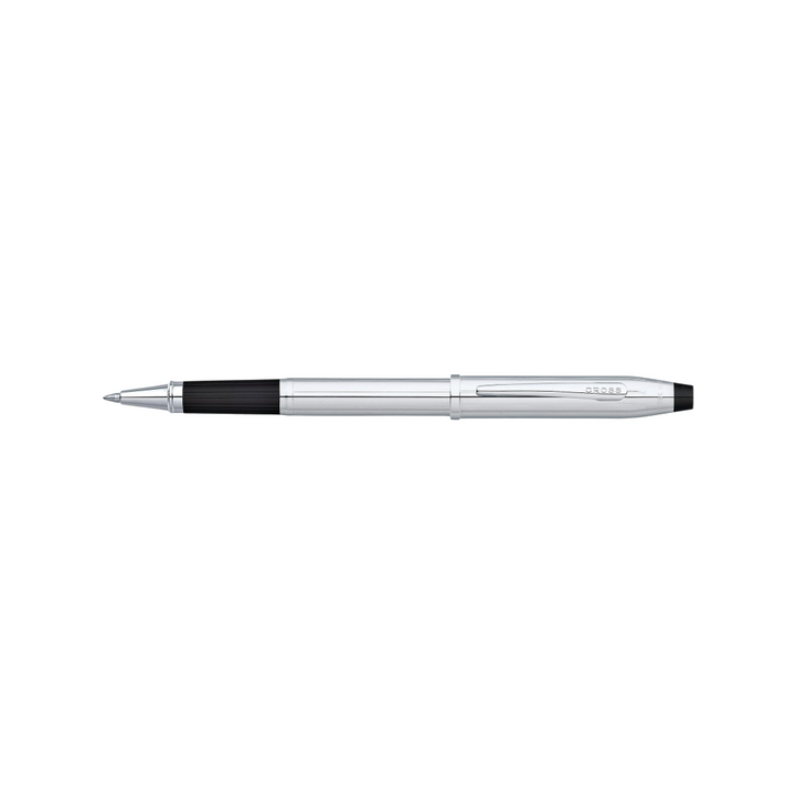 Cross Century II Lustrous Chrome Rollerball Pen — Cross rollerball pen — fluid gel ink writing instrument, at Cityluxe Singapore