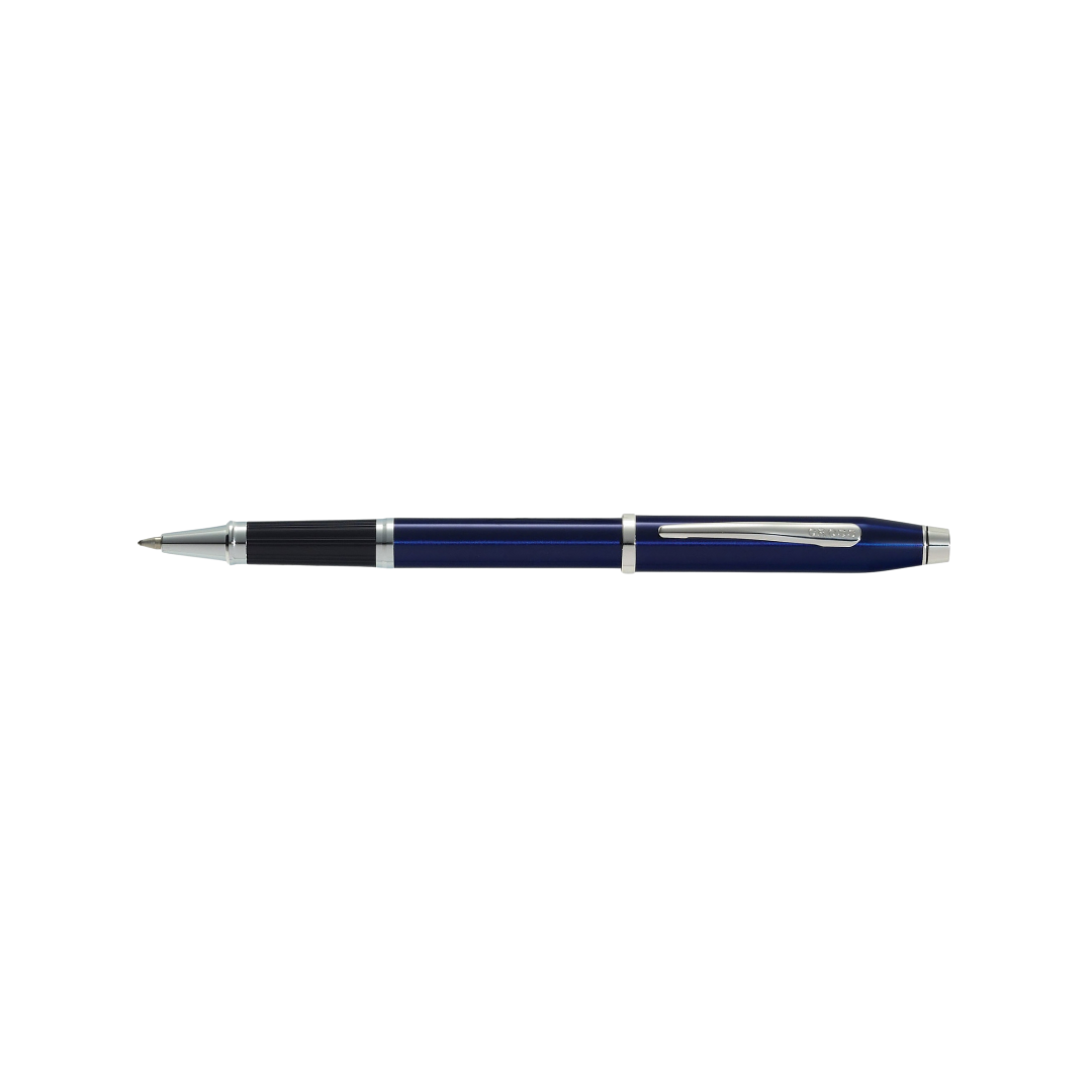 Cross Century II Translucent Blue Lacquer Rollerball Pen — Cross rollerball pen — fluid gel ink writing instrument, at Cityluxe Singapore