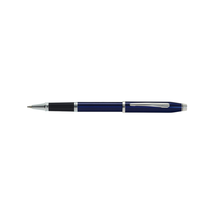 Cross Century II Translucent Blue Lacquer Rollerball Pen — Cross rollerball pen — fluid gel ink writing instrument, at Cityluxe Singapore