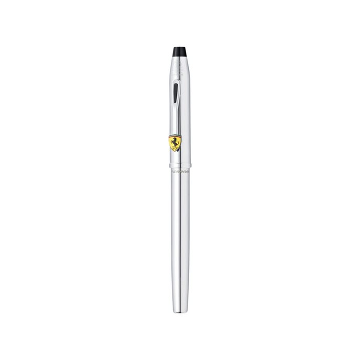Cross Ferrari Century II Fountain Pen - Glossy Chrome — nib close-up