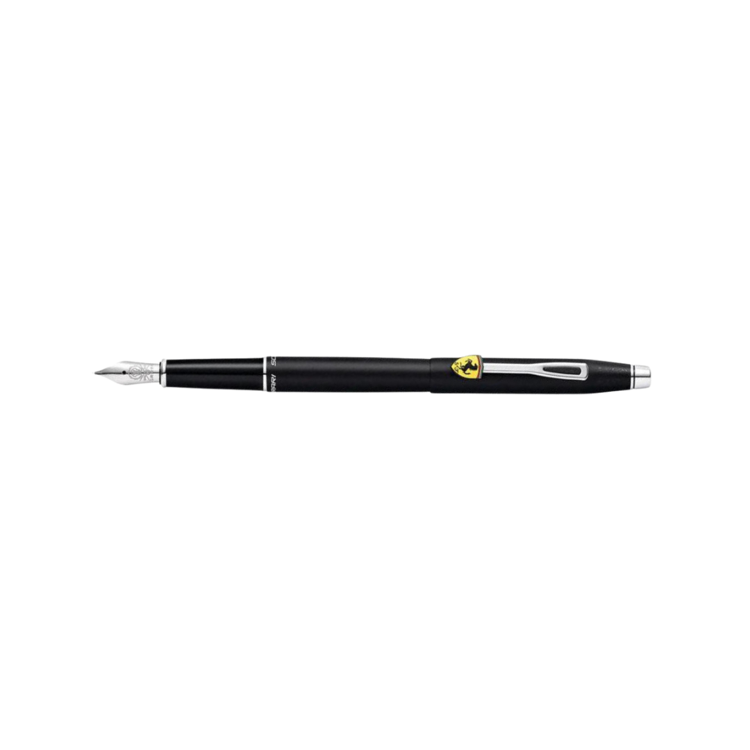 Cross Ferrari Classic Century Fountain Pen - Black Lacquer — with packaging
