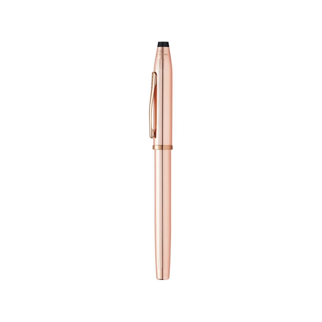 Cross Century II 14KT Rose Gold Fountain Pen — Cross fountain pen — precision nib writing instrument, at Cityluxe Singapore stationery store