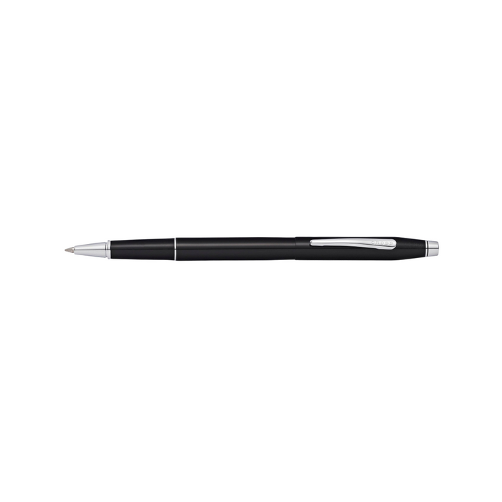 Cross Classic Century Black Lacquer Rollerball Pen — Cross rollerball pen — fluid gel ink writing instrument, at Cityluxe Singapore