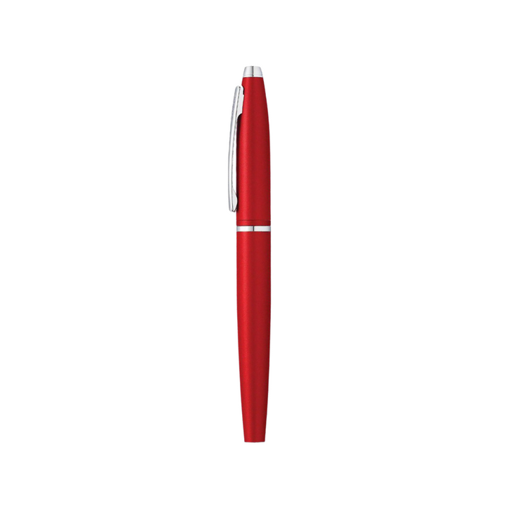 Cross Calais Matte Metallic Crimson Rollerball Pen — Cross rollerball pen — fluid gel ink writing instrument, at Cityluxe Singapore