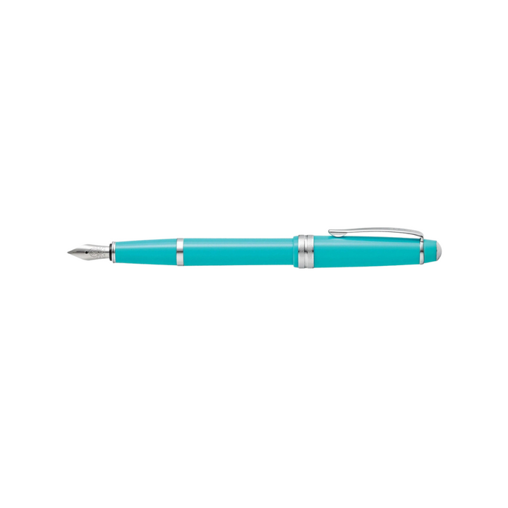 Cross Bailey Fountain Pen in Light Teal — Cross fountain pen — precision nib writing instrument, at Cityluxe Singapore stationery store