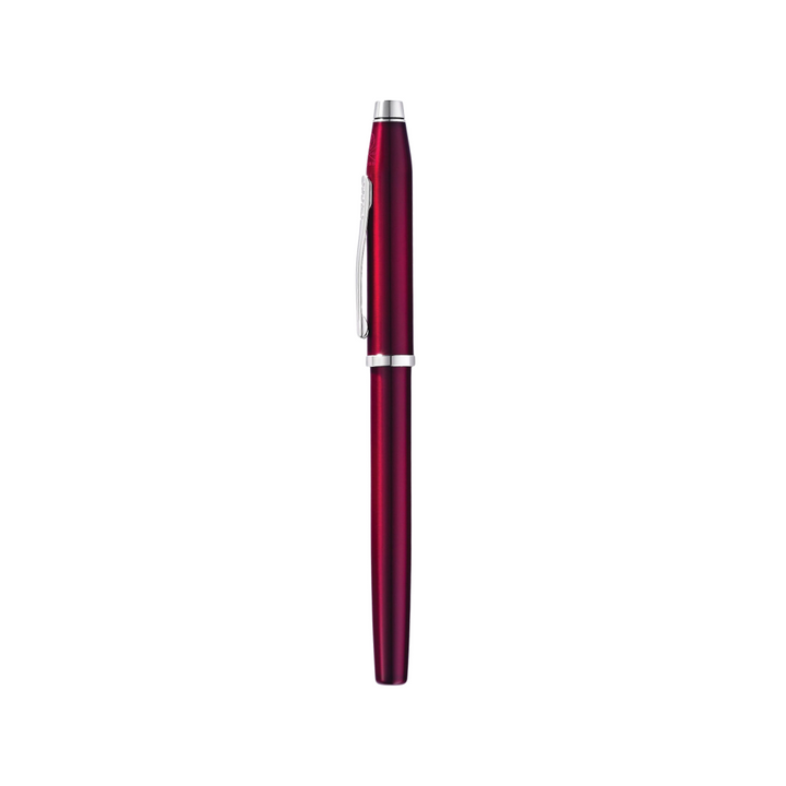 Cross Century II Translucent Plum Lacquer Rollerball Pen — Cross rollerball pen — fluid gel ink writing instrument, at Cityluxe Singapore