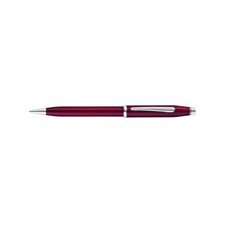 Cross Century II Translucent Plum Lacquer Ballpoint Pen — Cross ballpoint pen — reliable smooth-writing everyday pen, at Cityluxe Singapore
