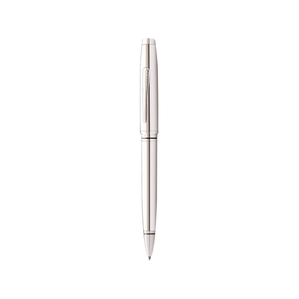 Cross Coventry Ballpoint Pen Lustrous Chrome — Cross ballpoint pen — reliable smooth-writing everyday pen, at Cityluxe Singapore
