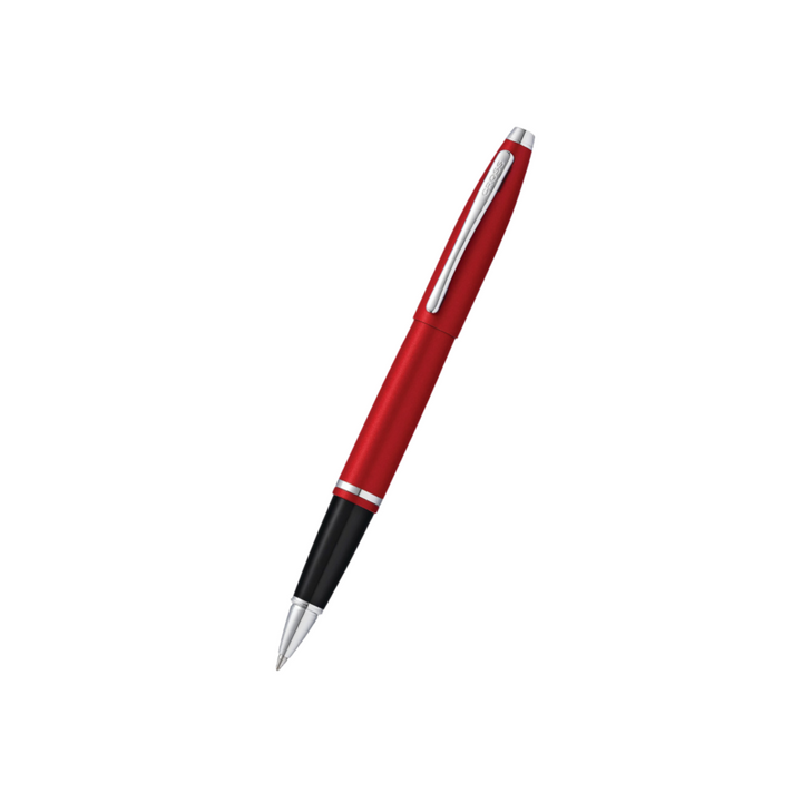 Cross Calais Matte Metallic Crimson Rollerball Pen — Cross rollerball pen — fluid gel ink writing instrument, at Cityluxe Singapore