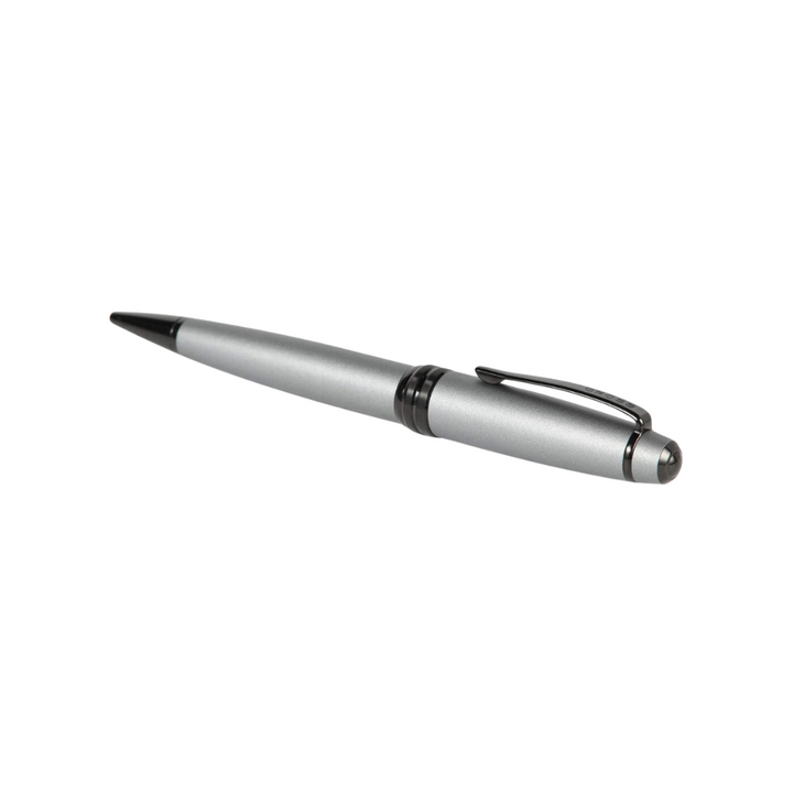 Cross Bailey Ballpoint Pen in Matte Gray — Cross ballpoint pen — reliable smooth-writing everyday pen, at Cityluxe Singapore