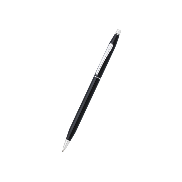 Cross Classic Century Black Lacquer Ballpoint and Rollerball Gift Set — Cross gift set — curated stationery gift bundle, from Cityluxe Singapore
