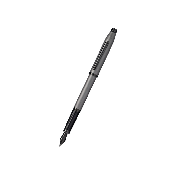 Cross Century II Gunmetal Gray Fountain Pen — Cross fountain pen — precision nib writing instrument, at Cityluxe Singapore stationery store