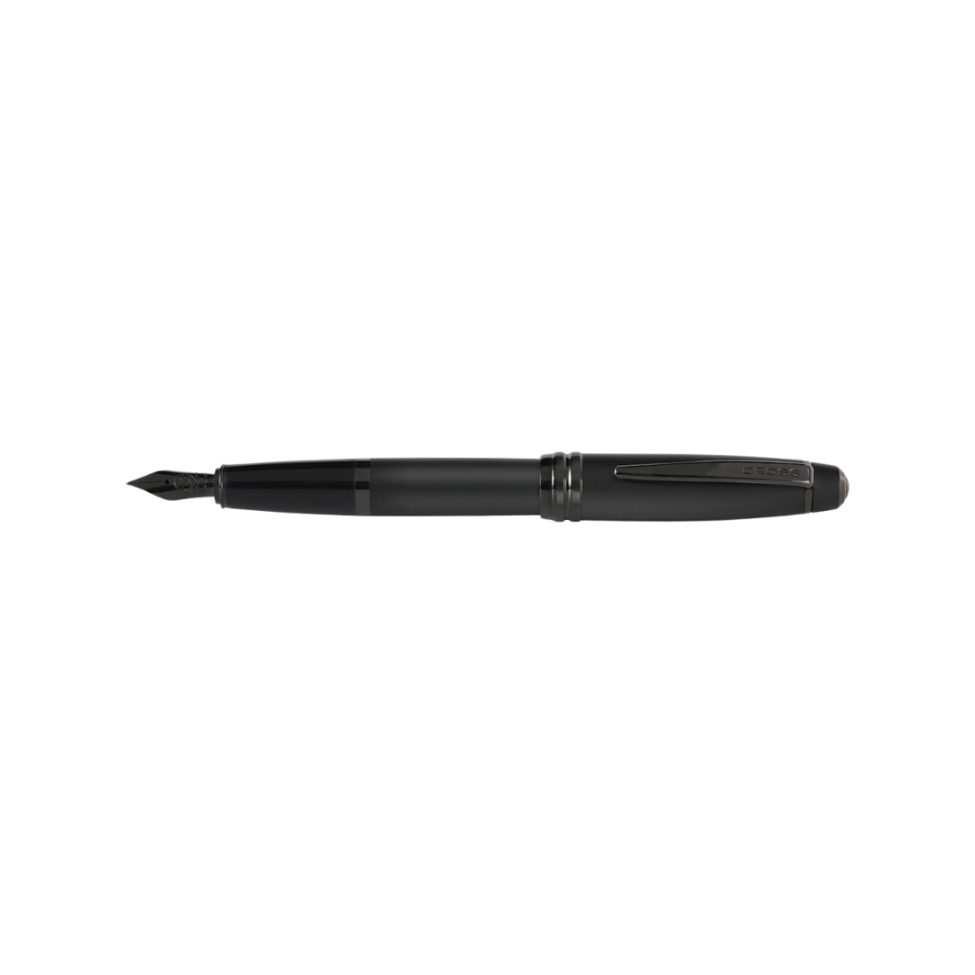 Cross Bailey Fountain Pen in Matte Black — Cross fountain pen — precision nib writing instrument, at Cityluxe Singapore stationery store