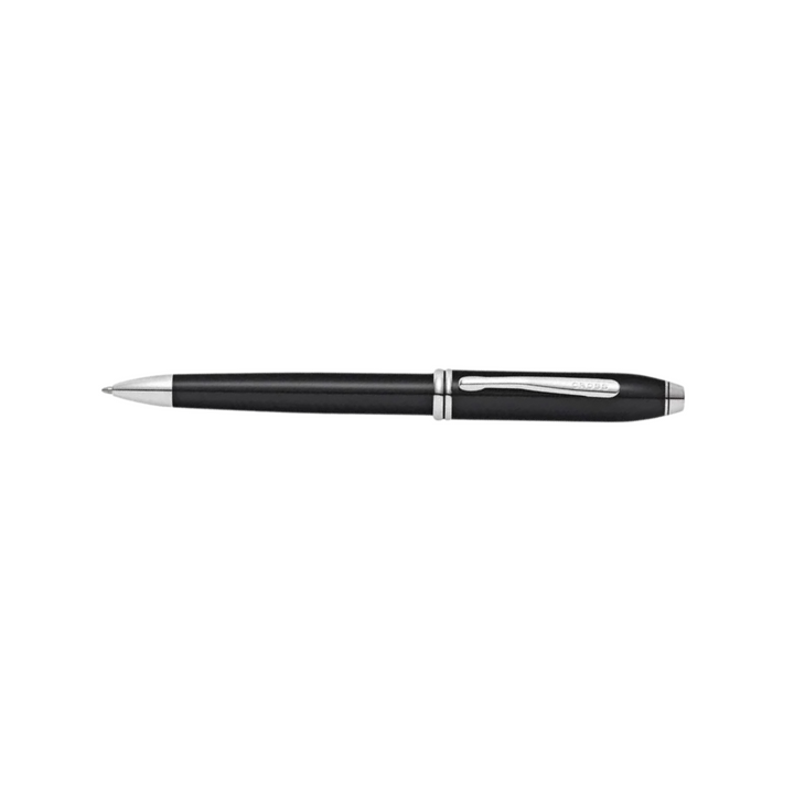 Cross Townsend Black Lacquer Ballpoint Pen — Cross ballpoint pen — reliable smooth-writing everyday pen, at Cityluxe Singapore