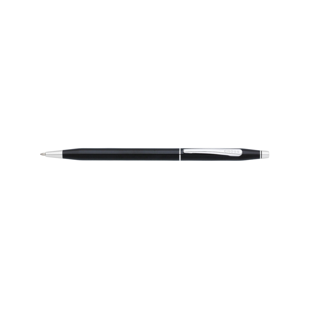 Cross Classic Century Black Lacquer Ballpoint and Rollerball Gift Set — Cross gift set — curated stationery gift bundle, from Cityluxe Singapore