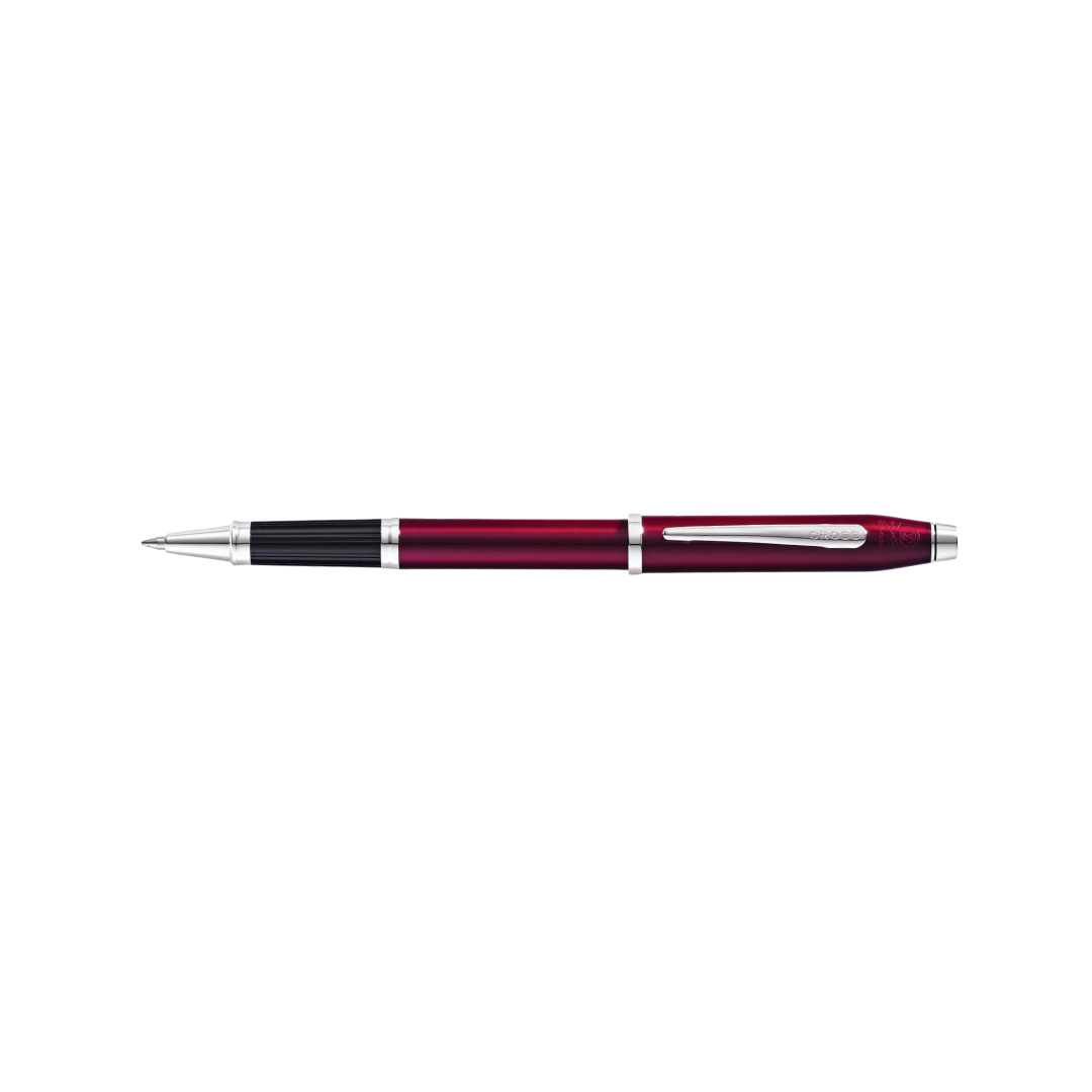 Cross Century II Translucent Plum Lacquer Rollerball Pen — Cross rollerball pen — fluid gel ink writing instrument, at Cityluxe Singapore