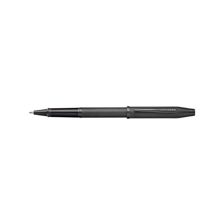 Cross Century II Black Micro-knurl Rollerball Pen — Cross rollerball pen — fluid gel ink writing instrument, at Cityluxe Singapore