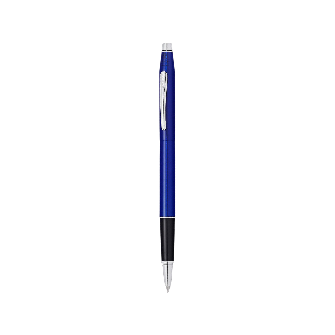 Cross Classic Century Translucent Blue Lacquer Ballpoint Pen — Cross ballpoint pen — reliable smooth-writing everyday pen, at Cityluxe Singapore