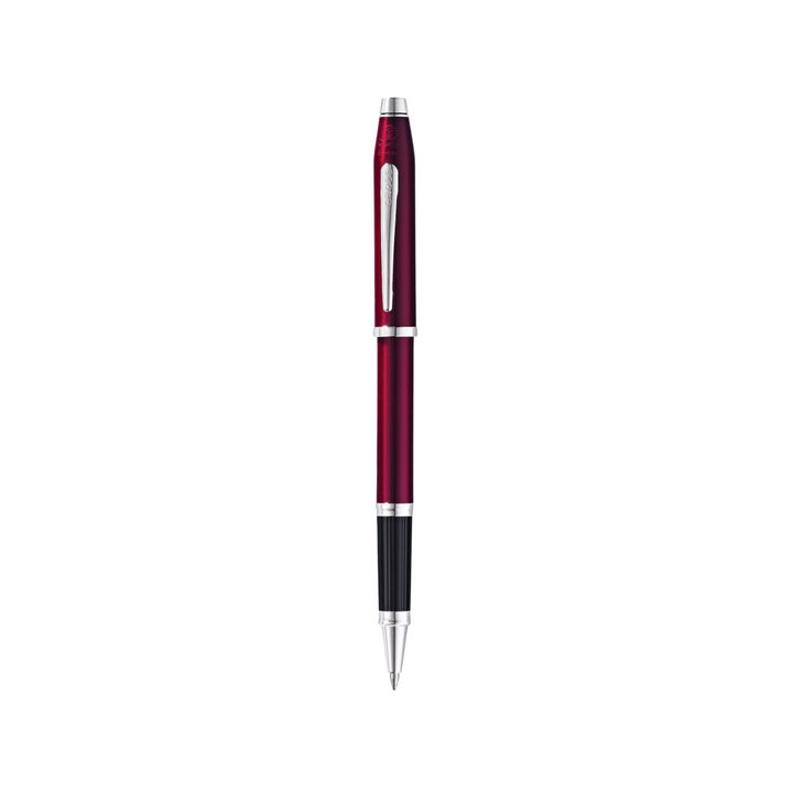 Cross Century II Translucent Plum Lacquer Rollerball Pen — Cross rollerball pen — fluid gel ink writing instrument, at Cityluxe Singapore