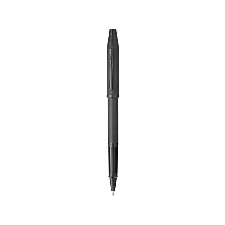 Cross Century II Black Micro-knurl Rollerball Pen — Cross rollerball pen — fluid gel ink writing instrument, at Cityluxe Singapore