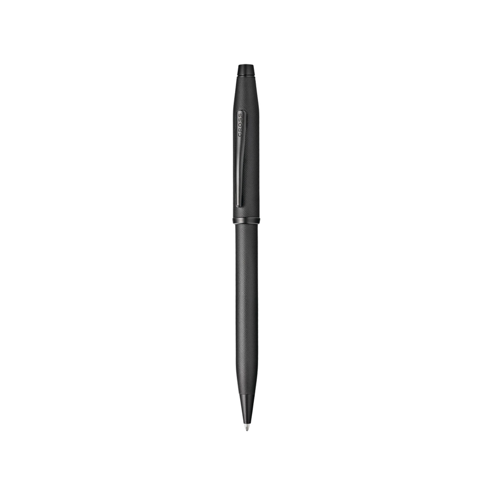 Cross Century II Black Micro-knurl Ballpoint Pen — Cross ballpoint pen — reliable smooth-writing everyday pen, at Cityluxe Singapore