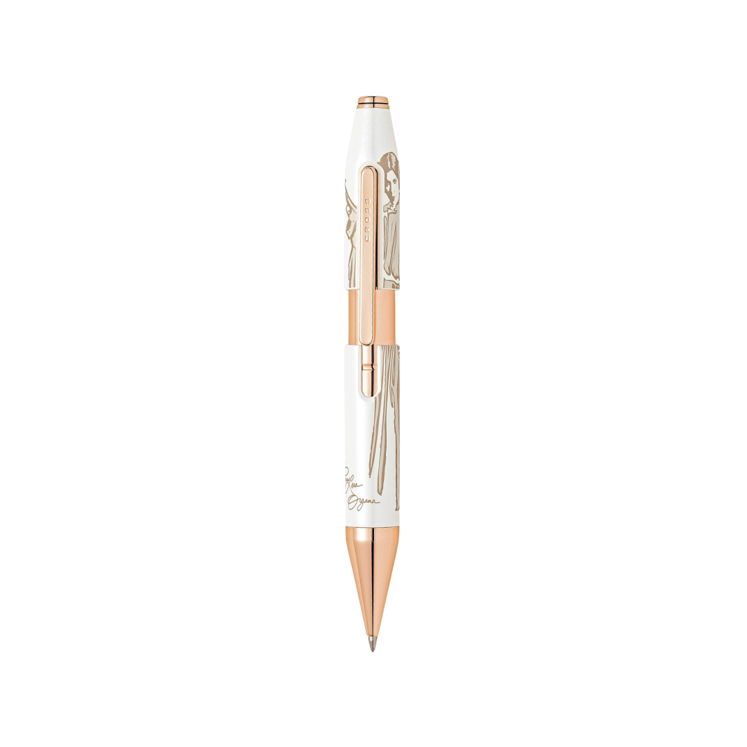 Cross Star Wars X-Series Rollerball Pen in Princess Leia — Cross rollerball pen — fluid gel ink writing instrument, at Cityluxe Singapore
