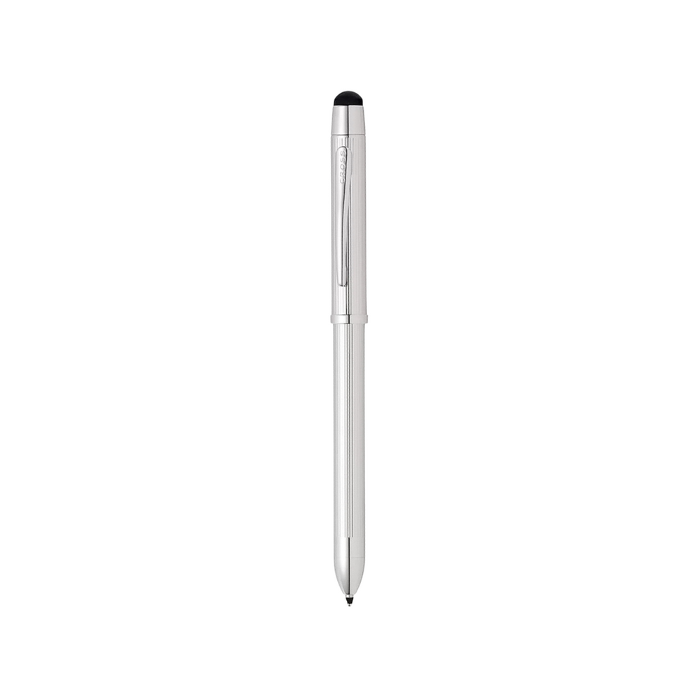 Cross Tech3+ Platinum Plated Multifunction Pen — Cross ballpoint pen — reliable smooth-writing everyday pen, at Cityluxe Singapore