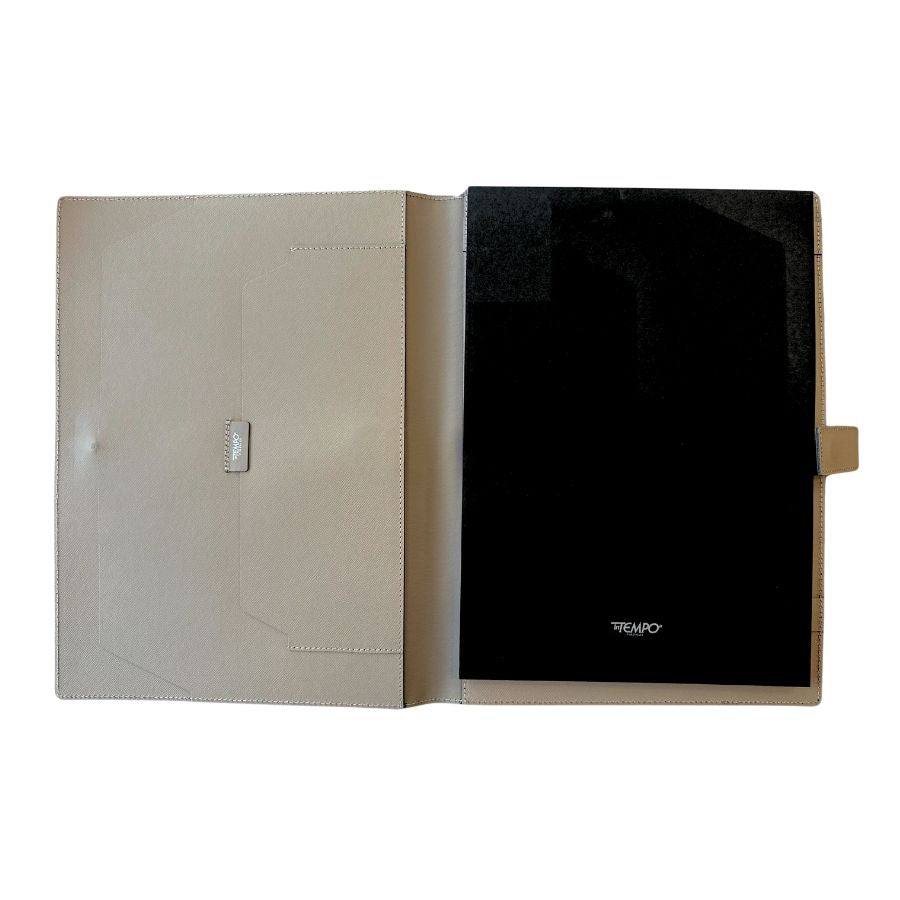 InTempo A4 Pad Cover with Closure — side view