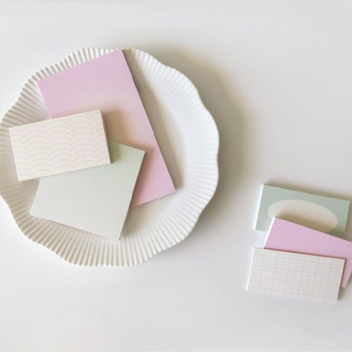 Suatelier Daily Plan Sticky Memo - .54 Pastel Title (3) — in use
