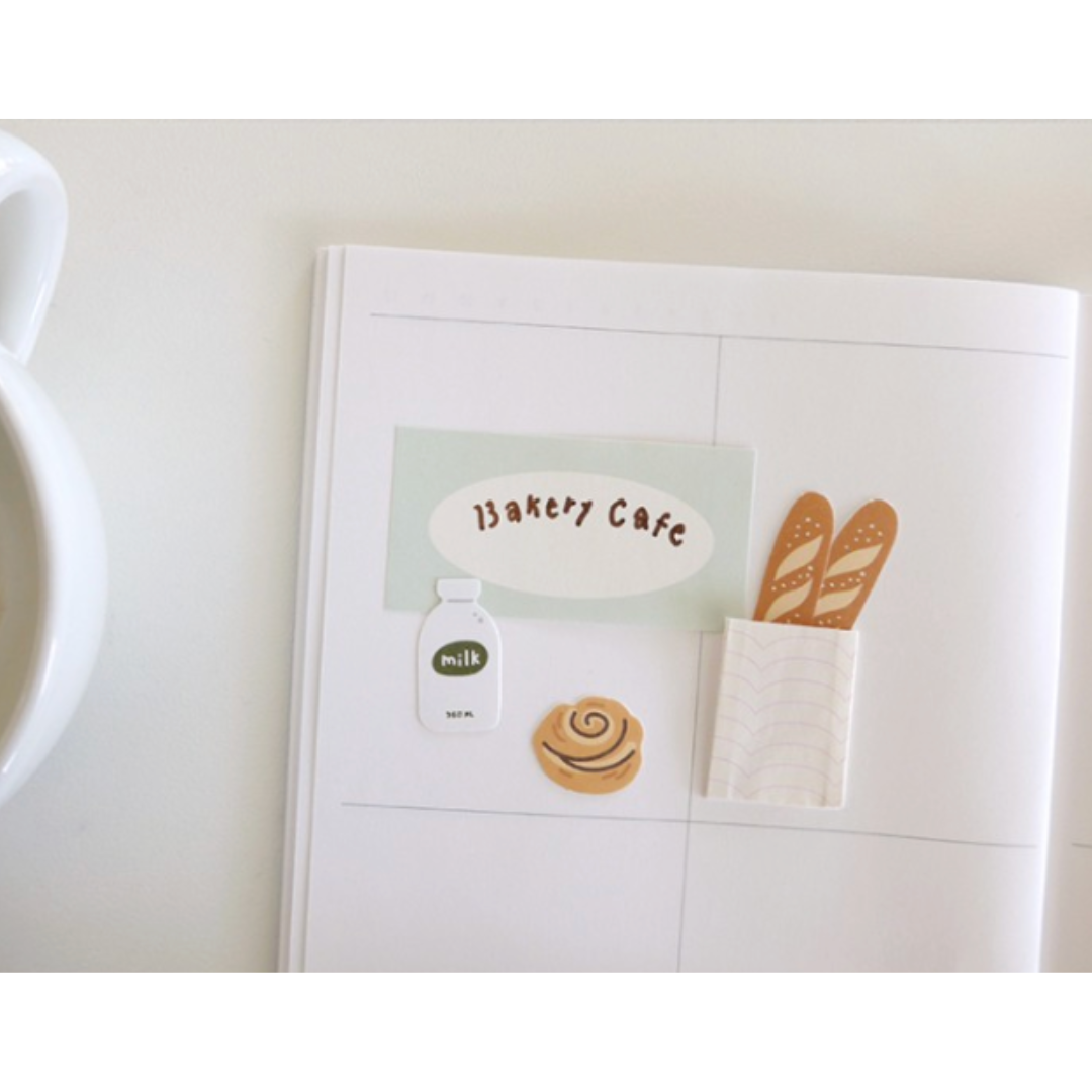 Suatelier Daily Plan Sticky Memo - .53 Pink Light (1) — flat lay