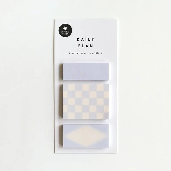 Suatelier Daily Plan.60: Cloudy Skies - Sticky Notes — front view
