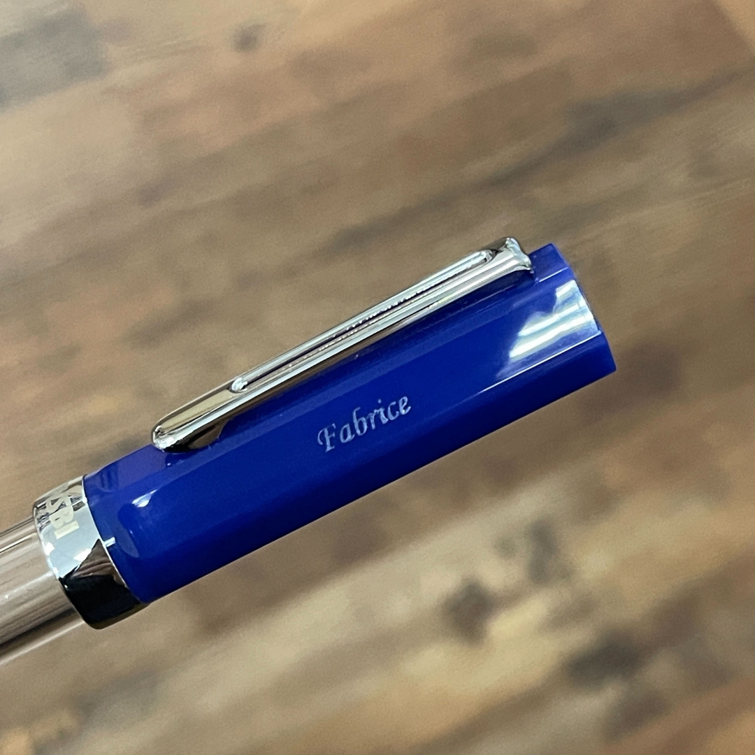 TWSBI ECO Fountain Pen - Dark Sapphire — flat lay