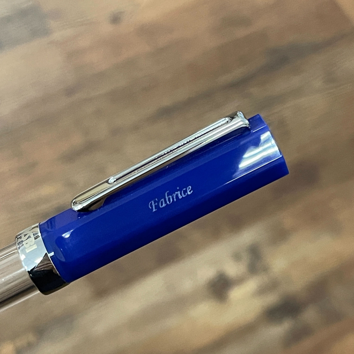 TWSBI ECO Fountain Pen - Dark Sapphire — flat lay