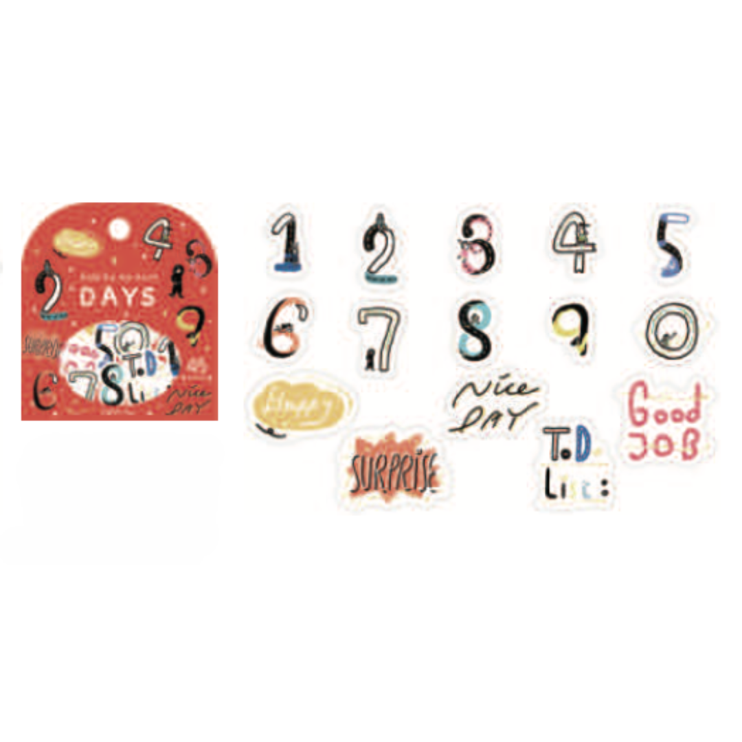 BGM Foil Stamping Flake Seal: Dwarf Country - Days — front view