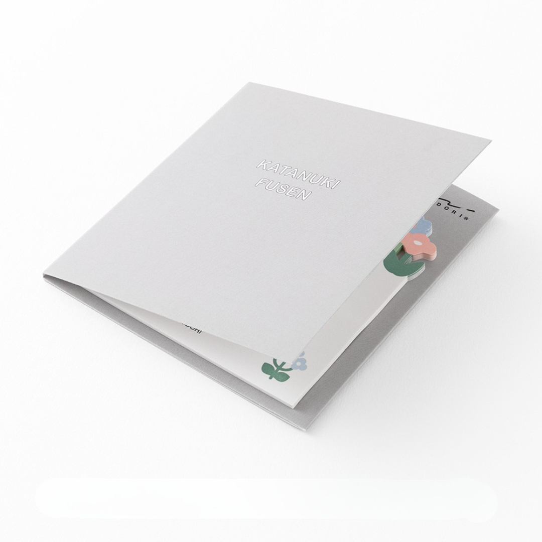Midori Sticky Notes - Die Cutting Flower Garden — with packaging