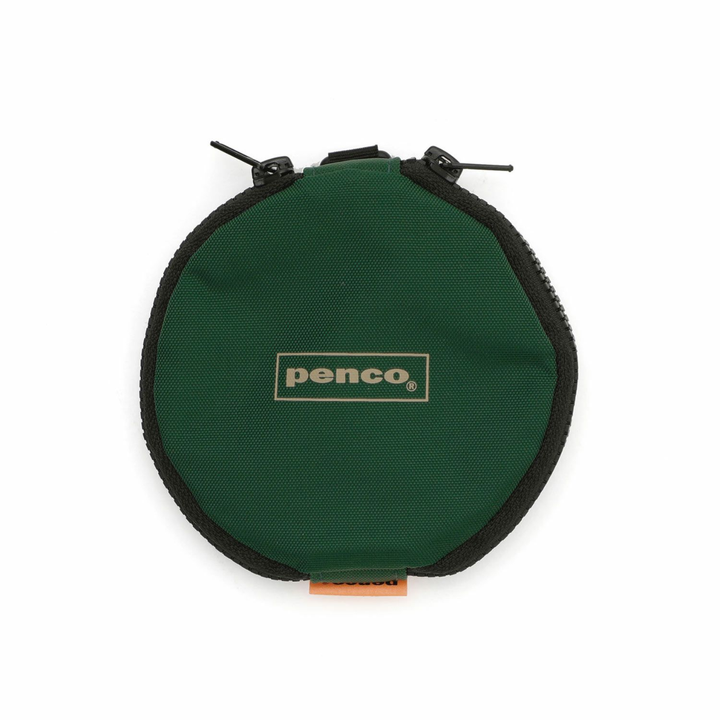 Penco Double Door Purse in Dark Green — Hightide coin purses — premium stationery and lifestyle, at Cityluxe Singapore