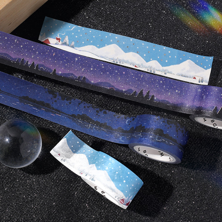 BGM Foil Stamping Masking Tape: Dreamscape - Starry Sky — colour swatch