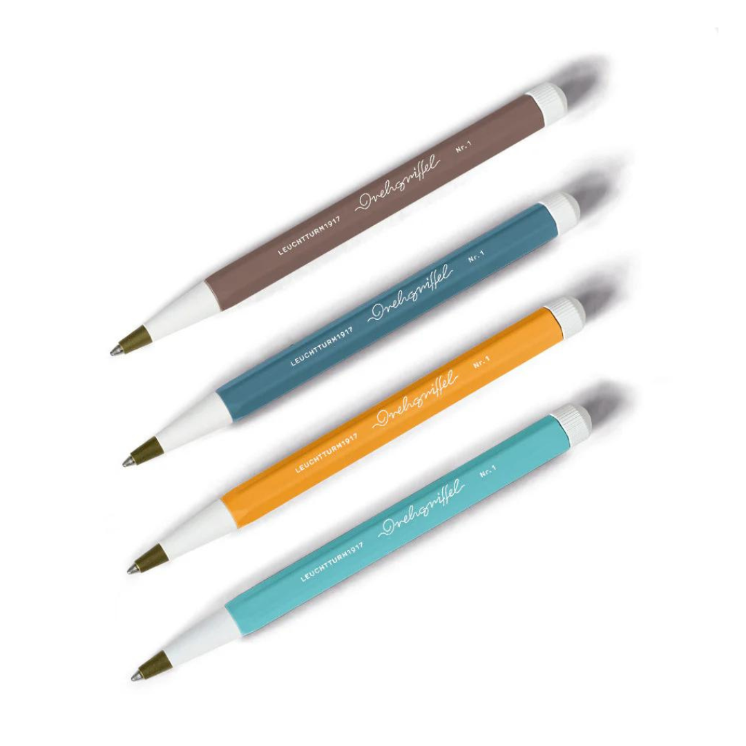 Leuchtturm1917 Drehgriffel Nr. 1 Gel Pen in Stone Blue — Leuchtturm1917 gel pen — premium stationery and lifestyle, at Cityluxe Singapore