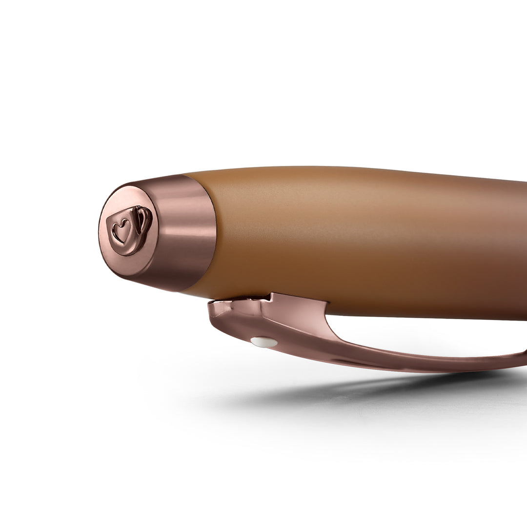 Sheaffer 100 E9374 Coffee Edition With PVD Trims Fountain Pen (WW30 Coffee) — Sheaffer fountain pen — precision nib writing instrument, at Cityluxe Singapore stationery store