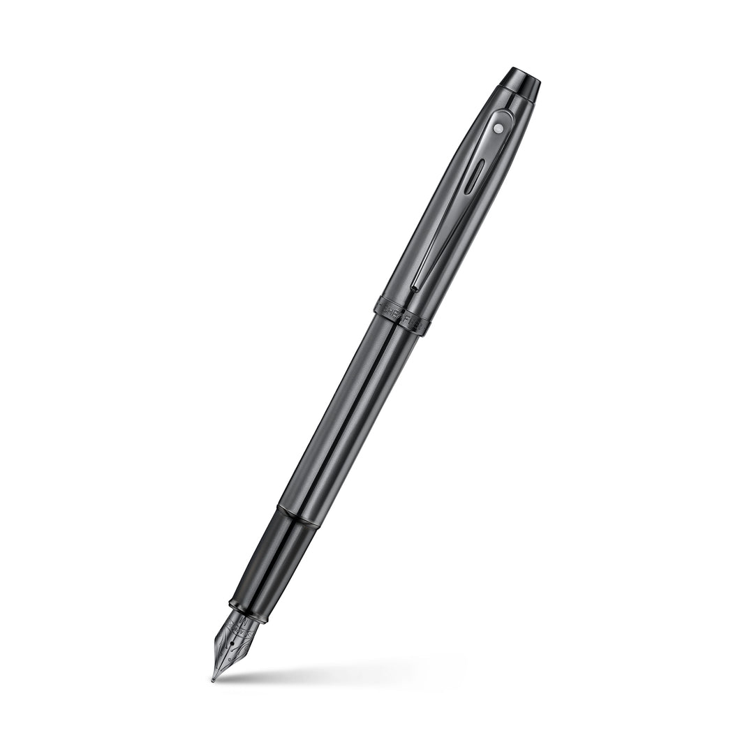 Sheaffer 100 E9375 Ionic With PVD Trims Fountain Pen (WW30) — Sheaffer fountain pen — precision nib writing instrument, at Cityluxe Singapore stationery store
