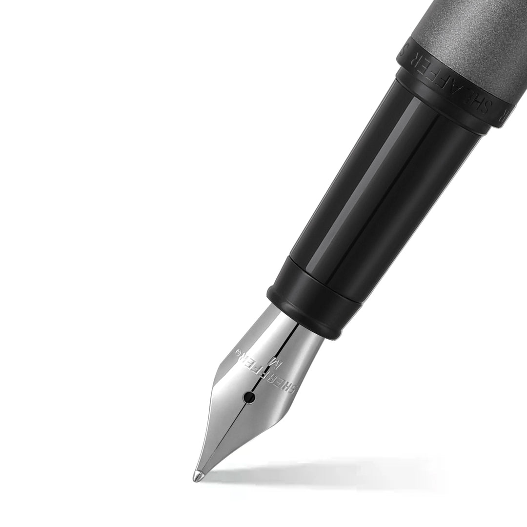 Sheaffer VFM 9424 Matte Gray With Matte Black Trim Fountain Pen (WW31) — Sheaffer fountain pen — precision nib writing instrument, at Cityluxe Singapore stationery store