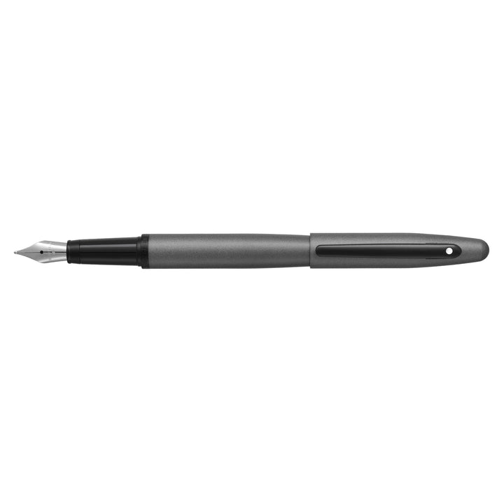 Sheaffer VFM 9424 Matte Gray With Matte Black Trim Fountain Pen (WW31) — Sheaffer fountain pen — precision nib writing instrument, at Cityluxe Singapore stationery store