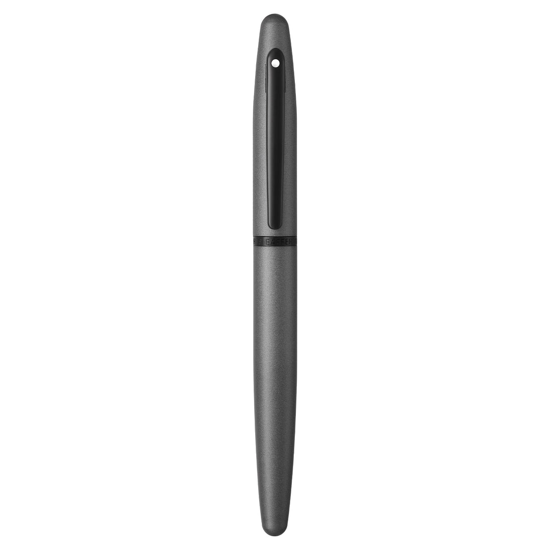 Sheaffer VFM 9424 Matte Gray With Matte Black Trim Fountain Pen (WW31) — Sheaffer fountain pen — precision nib writing instrument, at Cityluxe Singapore stationery store