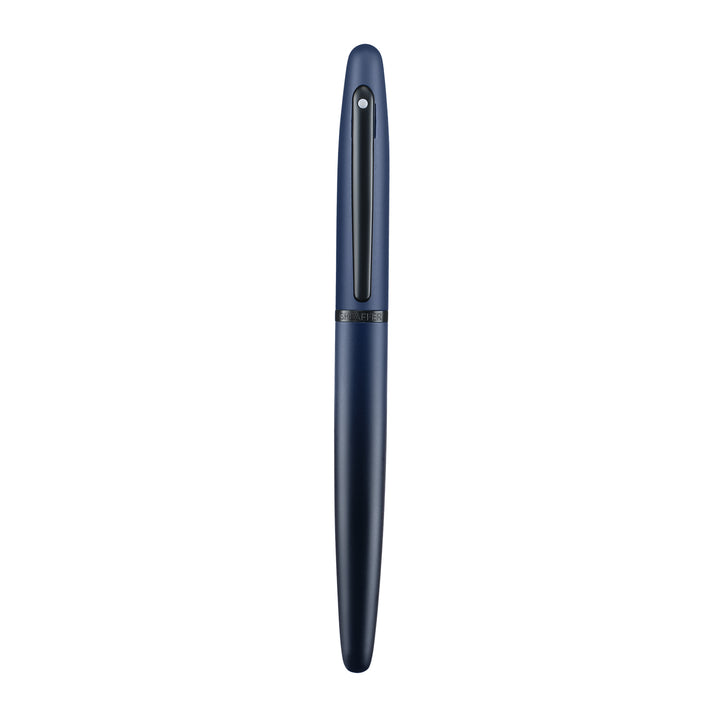 Sheaffer VFM 9429 Matt Blue  With Matt Black PVD Trims  Fountain Pen (WW31) — Sheaffer fountain pen — precision nib writing instrument, at Cityluxe Singapore stationery store