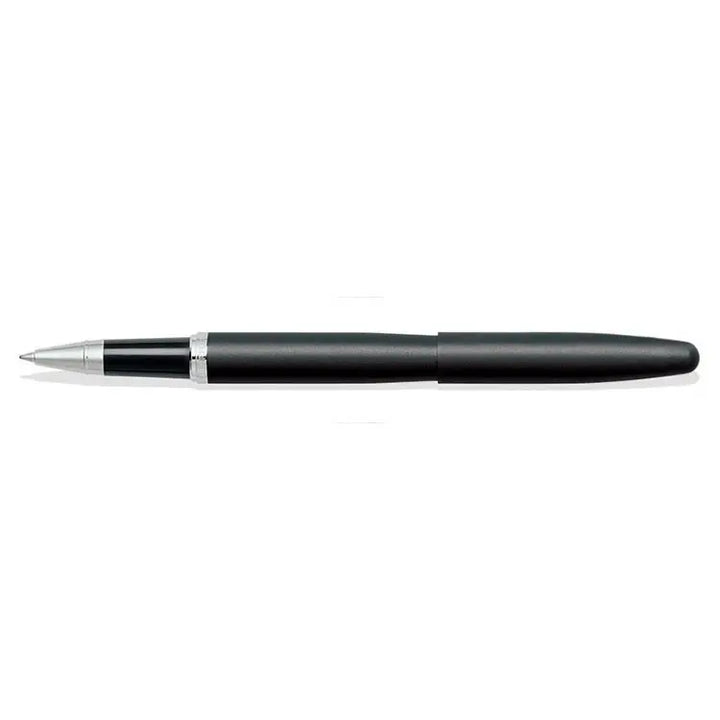 Sheaffer  VFM E9405 Matte Black With Chrome Trims Rollerball Pen (WW31) — Sheaffer rollerball pen — fluid gel ink writing instrument, at Cityluxe Singapore