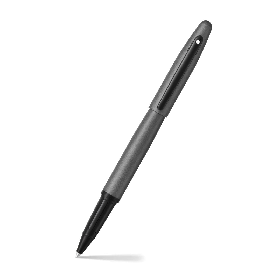 Sheaffer VFM 9424 Matte Gray With Matte Black Trim Rollerball Pen (WW31) — Sheaffer rollerball pen — fluid gel ink writing instrument, at Cityluxe Singapore