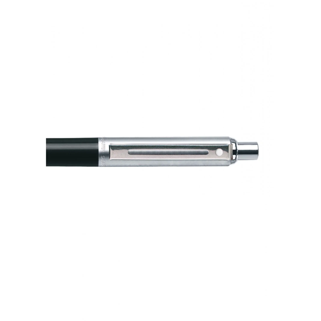 Sheaffer Sentinel Black and Chrome Ballpoint Pen With Chrome Trims (WW31) — Sheaffer ballpoint pen — reliable smooth-writing everyday pen, at Cityluxe Singapore