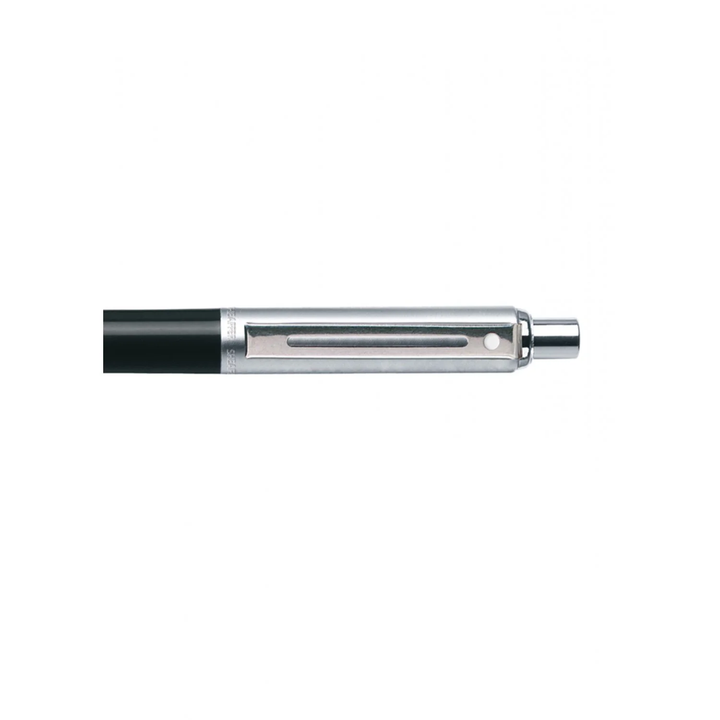 Sheaffer Sentinel Black and Chrome Ballpoint Pen With Chrome Trims (WW31) — Sheaffer ballpoint pen — reliable smooth-writing everyday pen, at Cityluxe Singapore